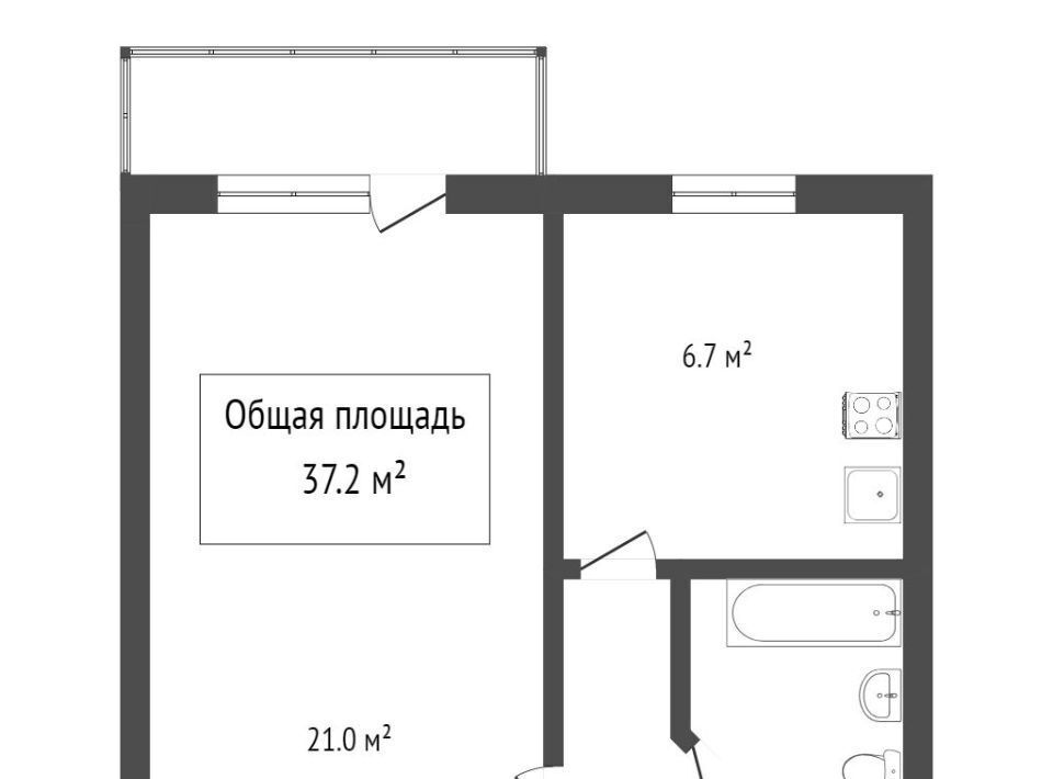 квартира г Новокузнецк р-н Куйбышевский ул Челюскина 51 фото 6