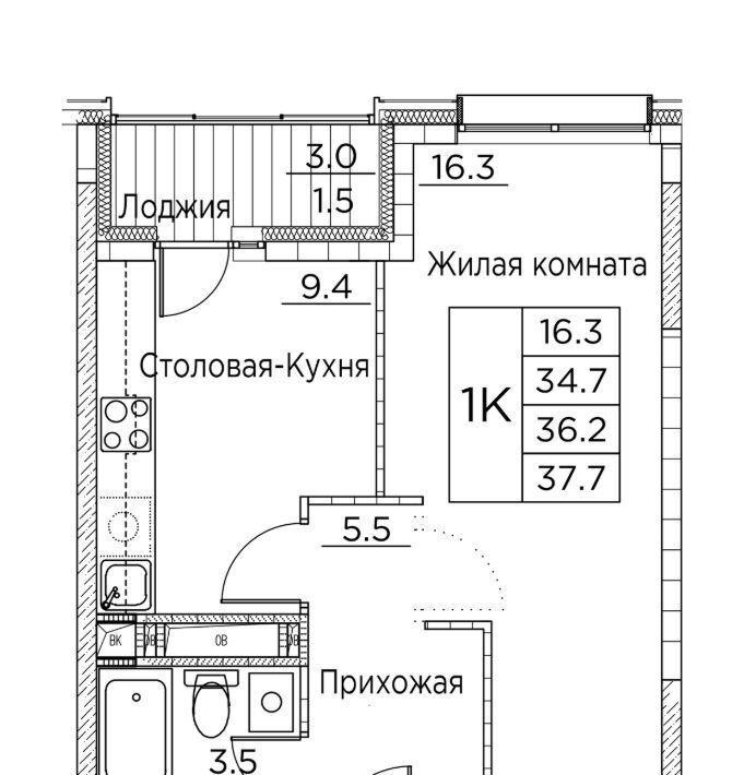 квартира г Владивосток р-н Ленинский ЖК «Гринхилс» фото 1