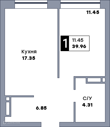 квартира г Самара ул Краснодонская 10 городской округ Самара фото 1