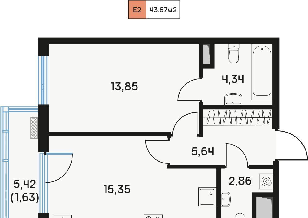 квартира г Санкт-Петербург метро Василеостровская 7-я Васильевского острова линия, 84 фото 1