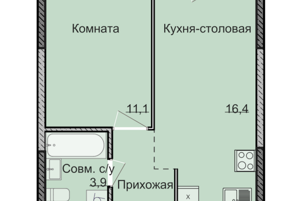 квартира г Ижевск ул Аристов Ключ 7 городской округ Ижевск фото 1