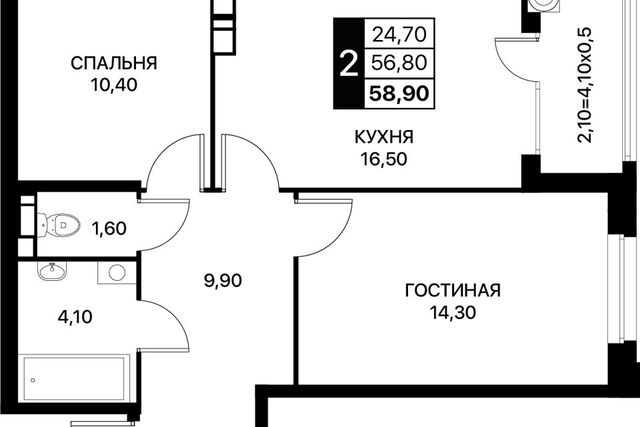 г Ростов-на-Дону городской округ Ростов-на-Дону, жилой комплекс Полёт, 6к 1 фото