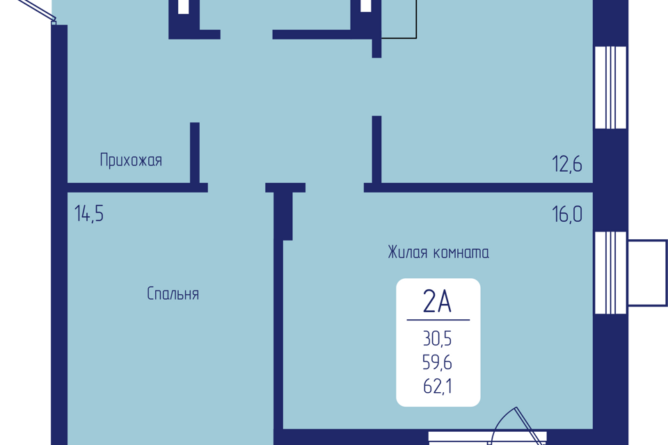 квартира г Красноярск пр-кт Свободный 66л городской округ Красноярск фото 1