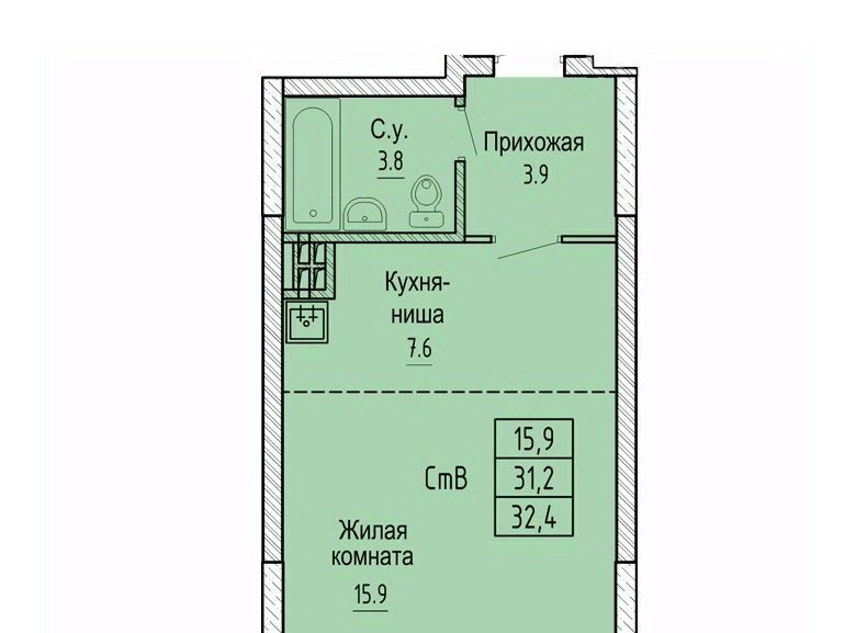 квартира г Новосибирск ул Бородина 54 Площадь Маркса фото 1