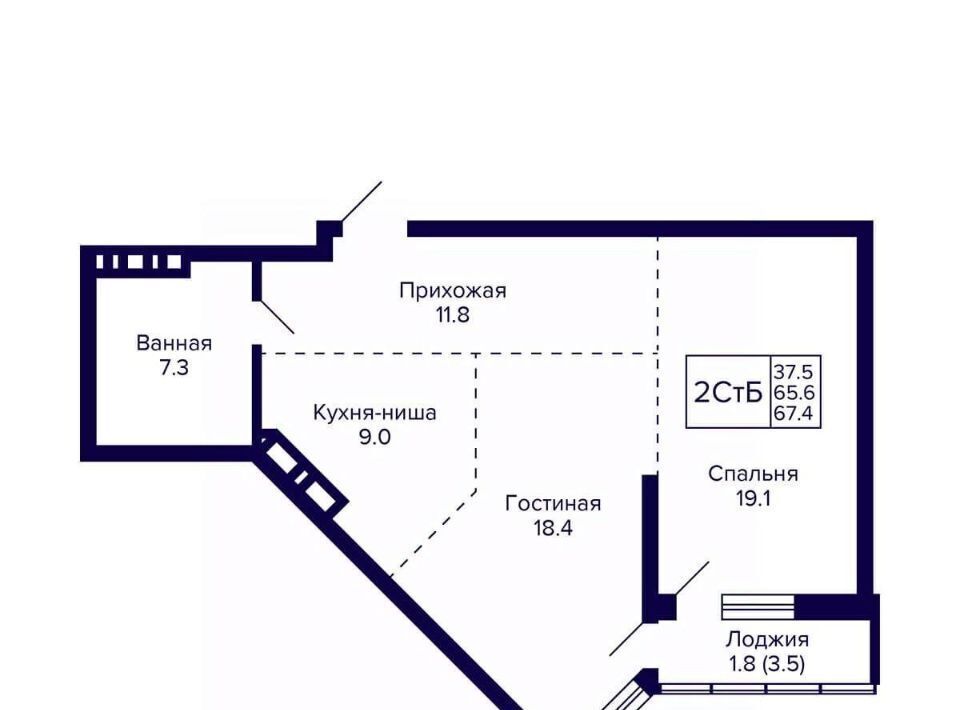 квартира г Новосибирск Берёзовая роща ул Фрунзе с 1 фото 1