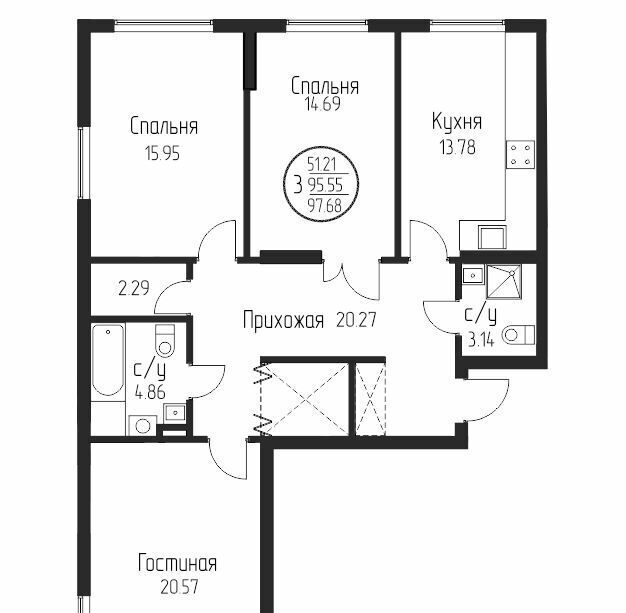 квартира г Уфа р-н Ленинский ул Чернышевского фото 1