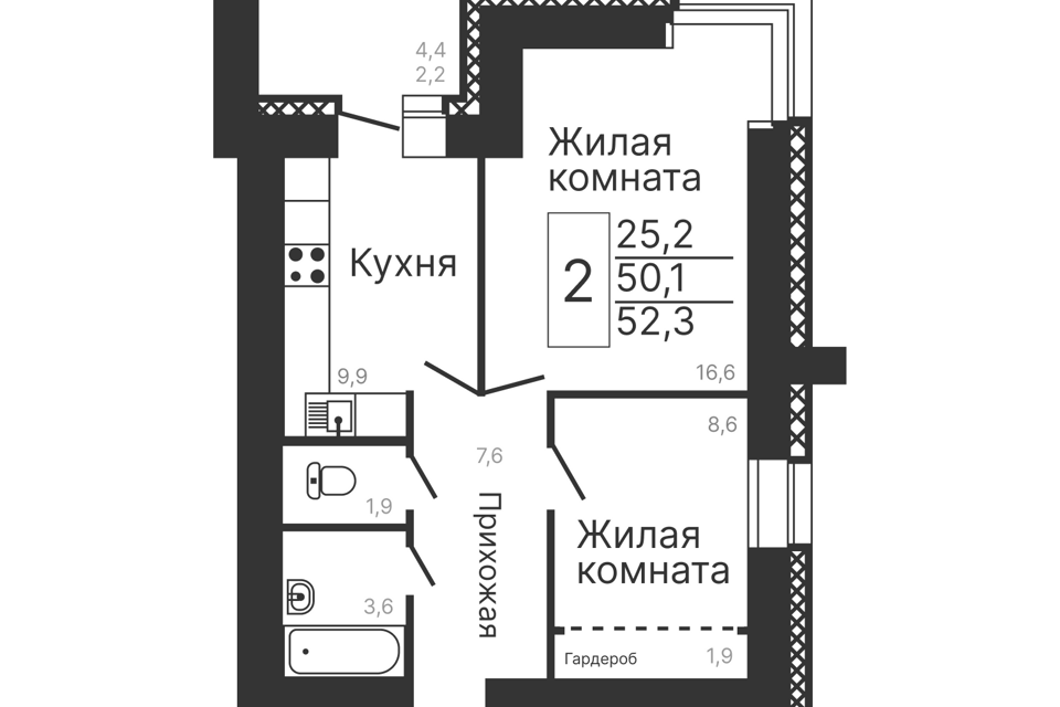 квартира г Благовещенск ул Конная 79 городской округ Благовещенск фото 1