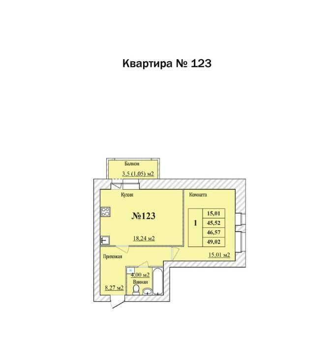 квартира г Ярославль р-н Дзержинский Иваньково фото 1