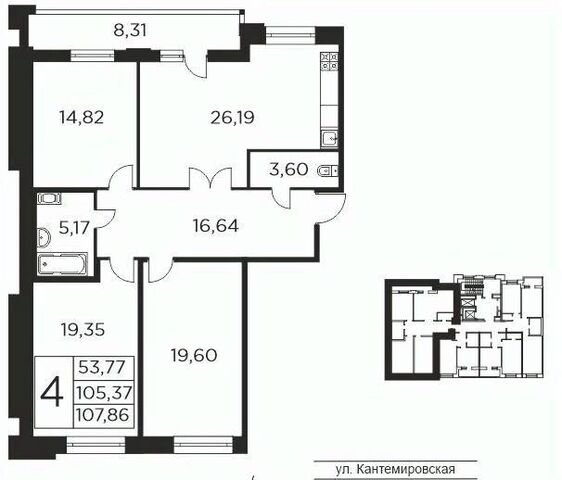 метро Лесная дом 8к/3 фото