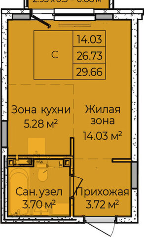 квартира р-н Завьяловский с Завьялово ул Чкалова 7 фото