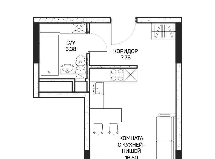 квартира г Москва метро Бибирево ул Корнейчука 27 фото 1