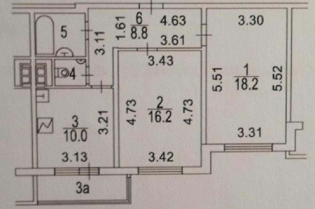 квартира г Москва метро Коммунарка Кварцевая ул., 5к 2, обл Московская фото 19