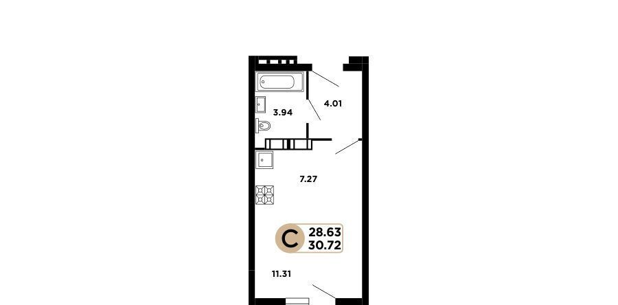 квартира г Самара р-н Кировский ш Московское 57 18-й км фото 1