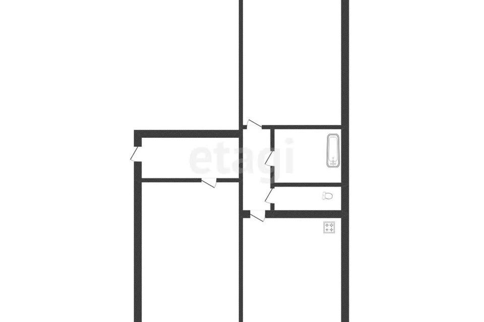 квартира г Тобольск мкр 7а 8 Тобольский район фото 1