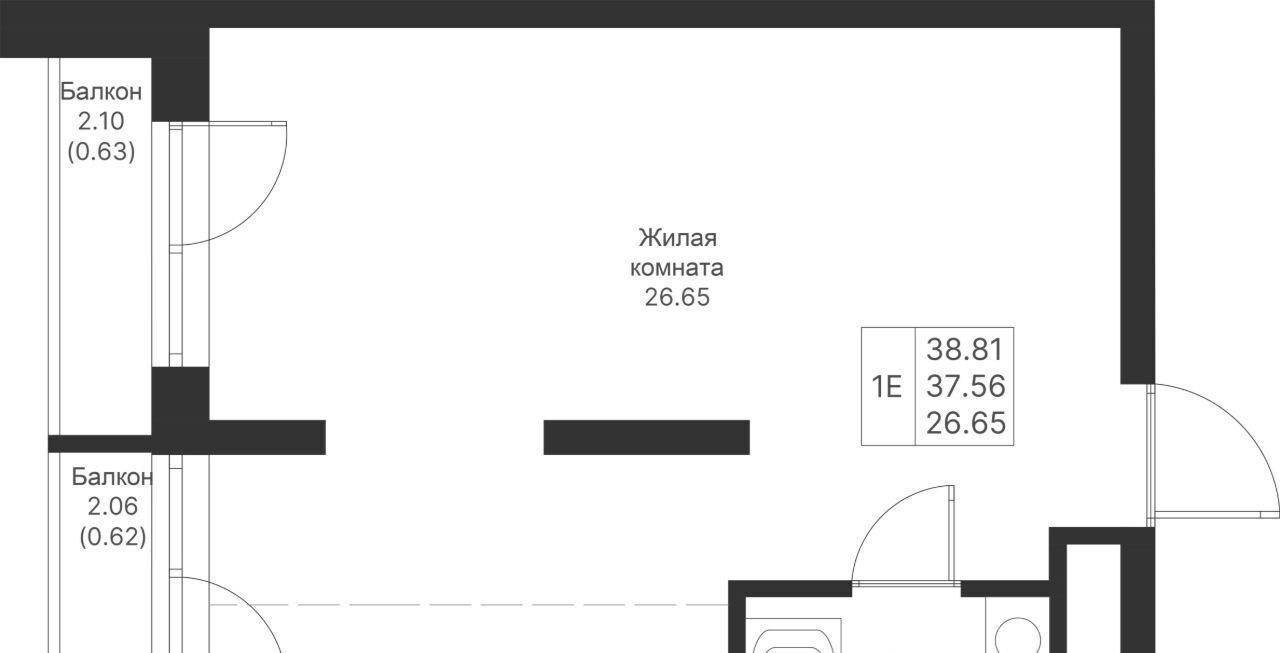 квартира г Казань метро Горки ЖК «Мой ритм» фото 3