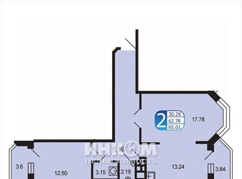 квартира городской округ Рузский п Тучково ул Москворецкая 2к/1 фото 1