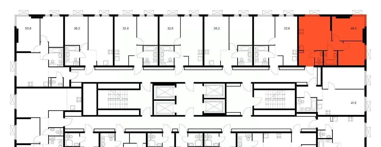 квартира г Москва метро Нагатинская Второй Нагатинский к 1. 3 фото 2