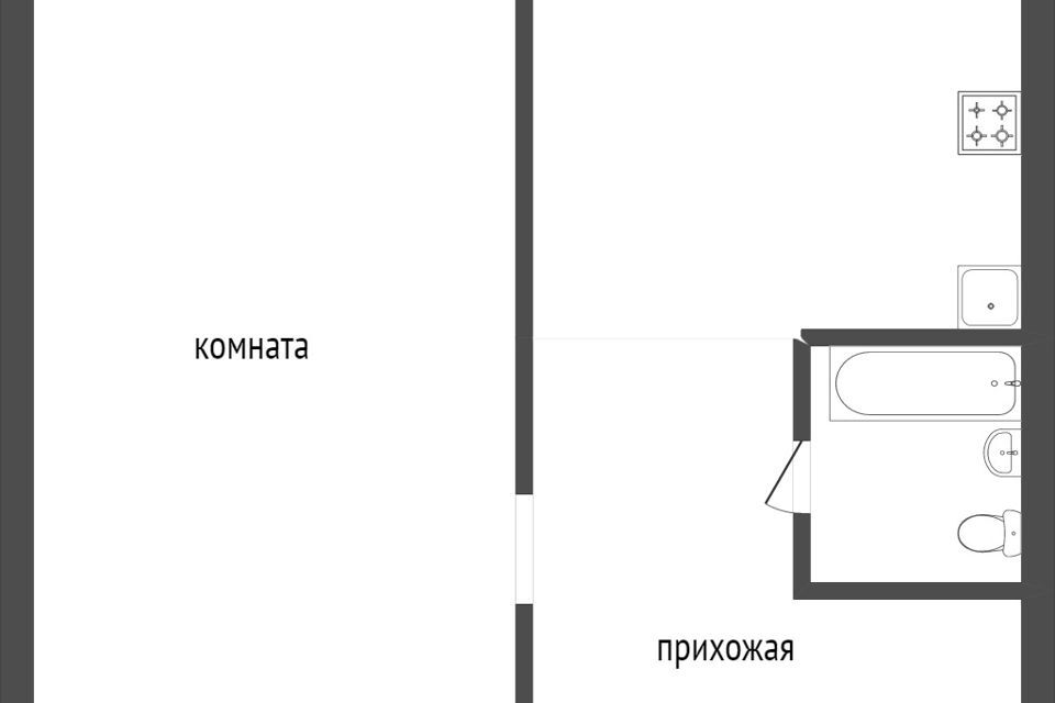 квартира р-н Омский с Лузино ул Майорова 27 фото 10