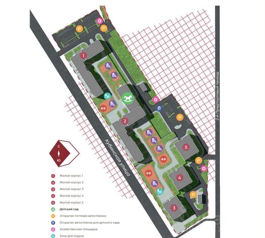 квартира г Санкт-Петербург метро Московская ул Кубинская 82 этап, уч. 10, 1 фото 5