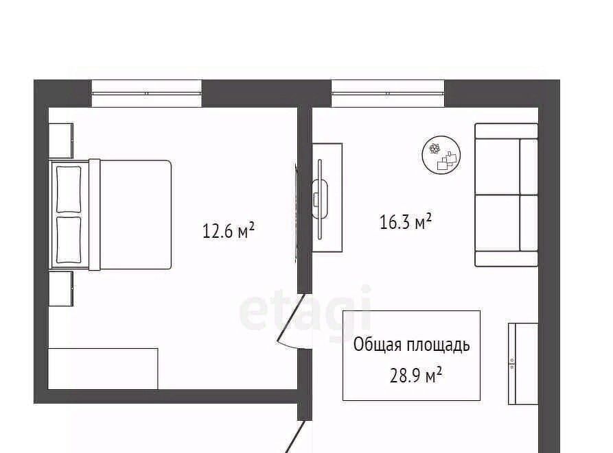 комната г Новосибирск Заельцовская ул Богдана Хмельницкого 107/1 фото 18