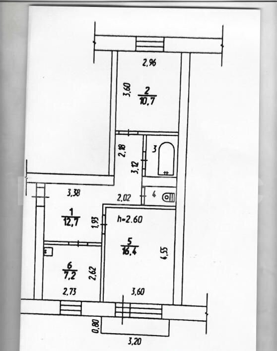 квартира г Осинники ул Ленина 70 фото 22