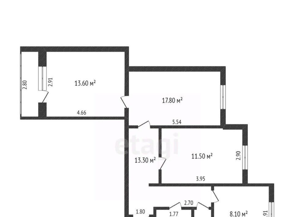 квартира г Нефтеюганск мкр 16А 77 фото 14