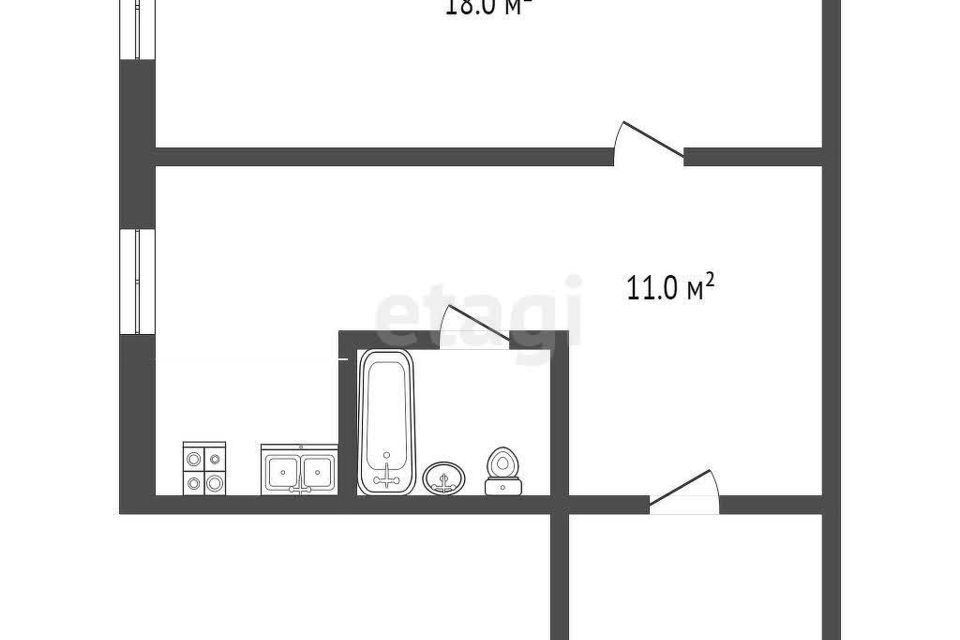 комната г Кострома ул Озерная 65 городской округ Кострома фото 7