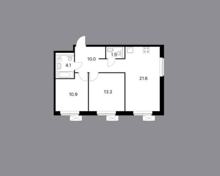 квартира г Балашиха ул Реутовская 11 Реутов фото 30