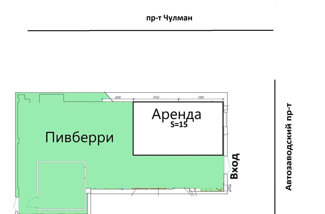 свободного назначения г Набережные Челны р-н Автозаводский пр-кт Автозаводский 59а фото 9