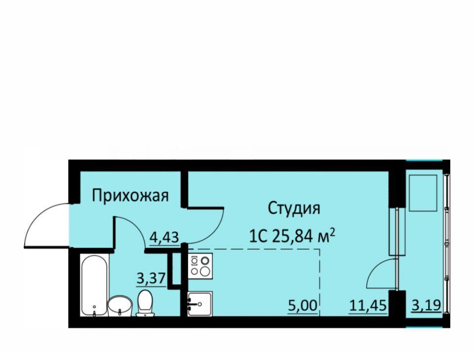 квартира р-н Пермский д Кондратово ул Водопроводная 6/4 фото 1