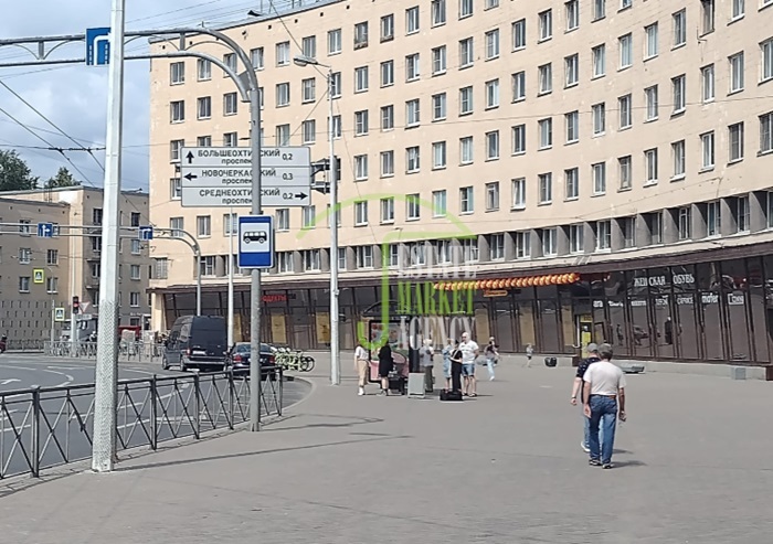 торговое помещение г Санкт-Петербург метро Новочеркасская р-н Красногвардейский пл Красногвардейская 6 фото 4