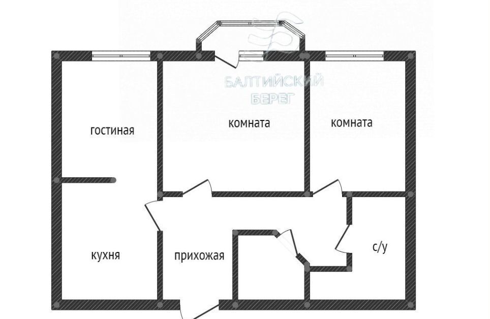 квартира р-н Всеволожский г Кудрово пр-кт Строителей 6 Улица Дыбенко, Заневское городское поселение фото 39