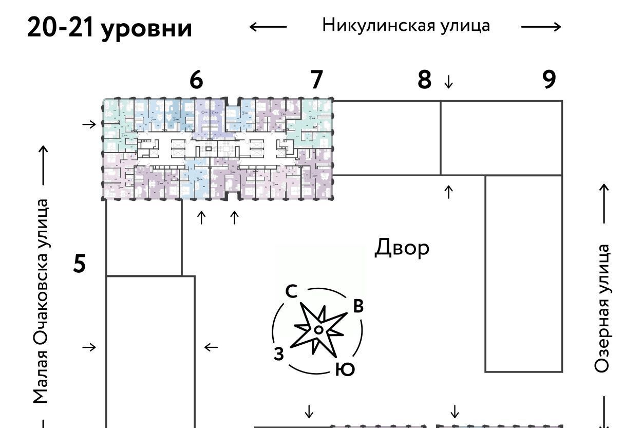 квартира г Москва метро Озерная ул Озёрная 42с/7 фото 2