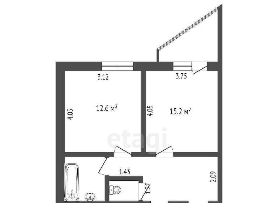 квартира г Сыктывкар ул Весенняя 4 фото 18