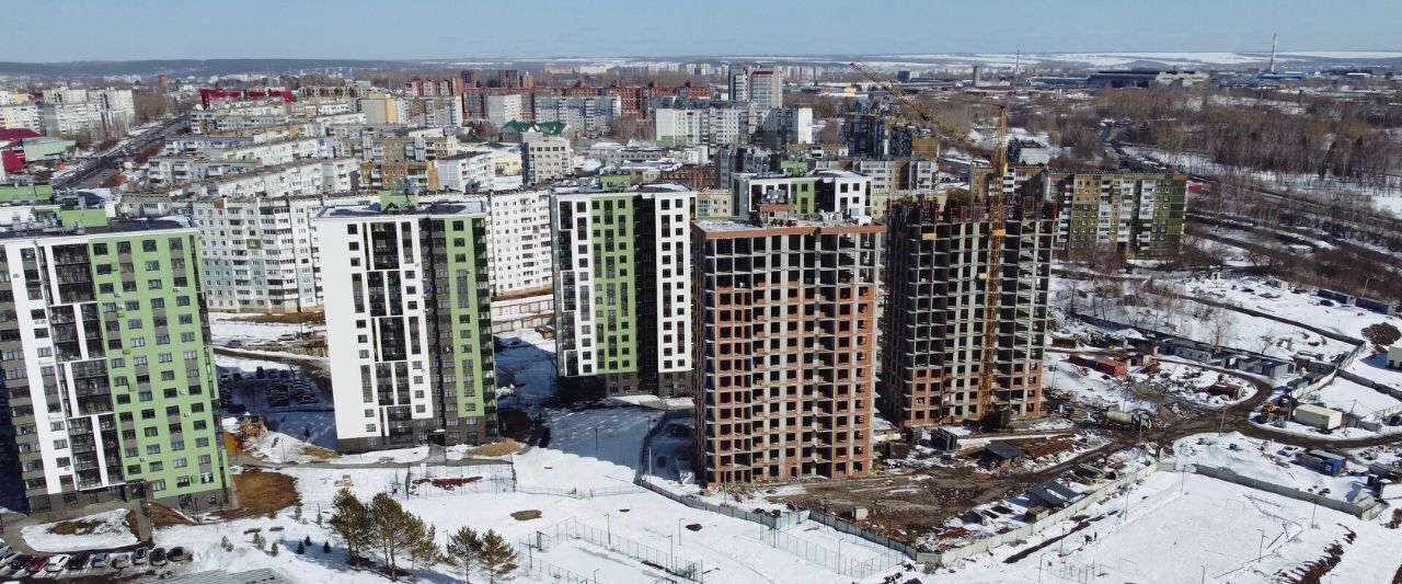 квартира г Кемерово р-н Заводский пр-кт Молодежный 19б фото 15