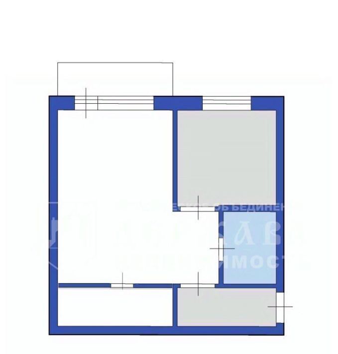 квартира г Кемерово р-н Центральный ул Красноармейская 125 фото 2