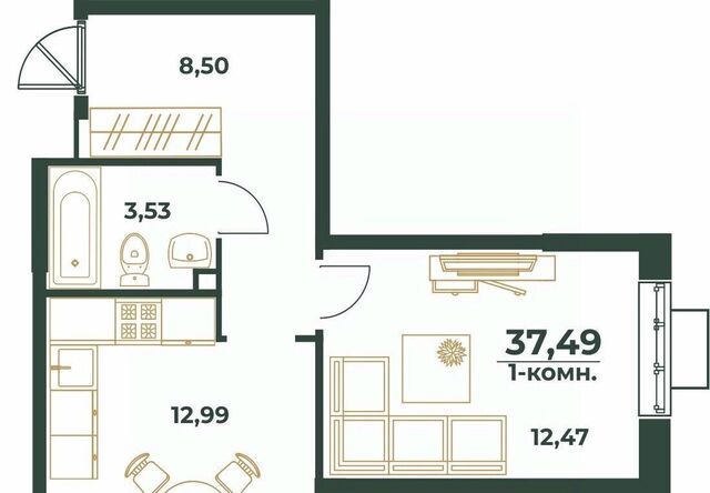 р-н Индустриальный Южный микрорайон ул Рокоссовского фото