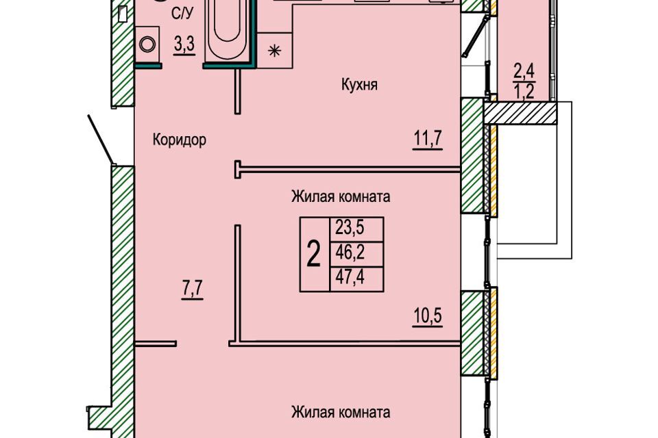 квартира г Волгоград ул 70-летия Победы 15 городской округ Волгоград фото 1