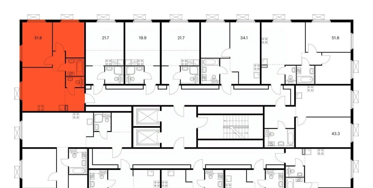 квартира г Красногорск п Ильинское-Усово ул Архангельская 8 Опалиха фото 2