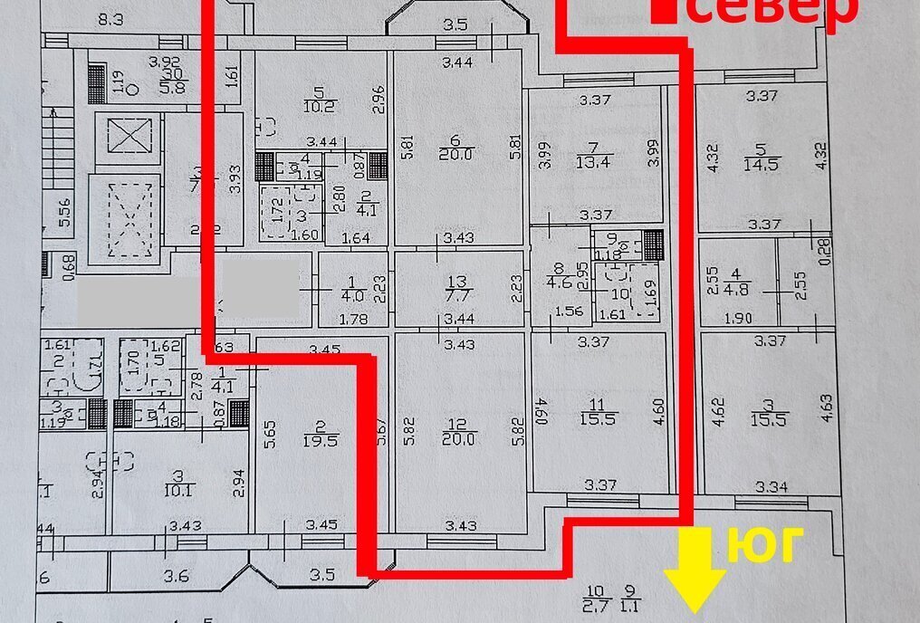 квартира г Санкт-Петербург метро Московская 5-й Предпортовый проезд, 12к 1 фото 30