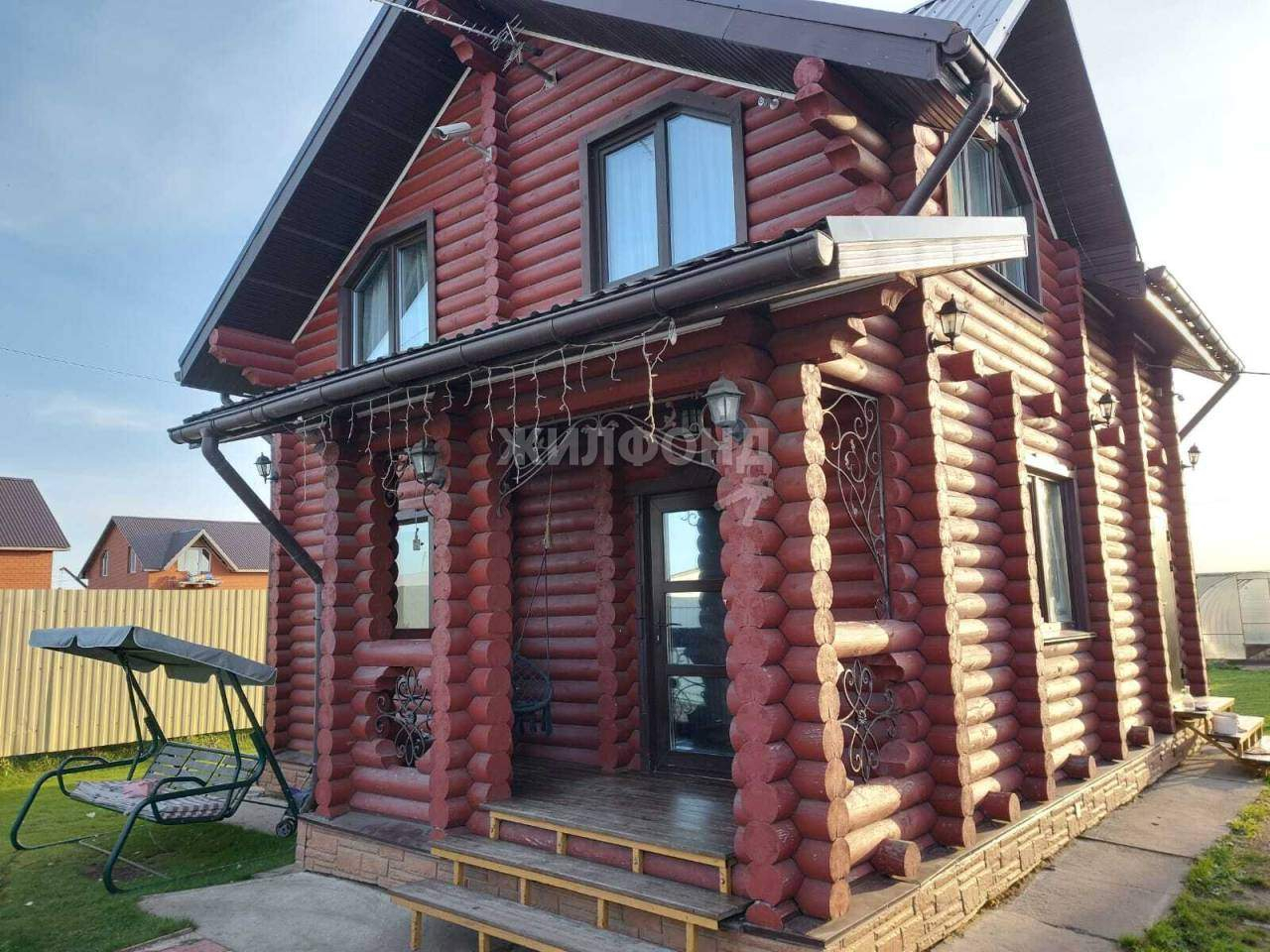 дом р-н Новосибирский с Красноглинное ул Полевая фото 1