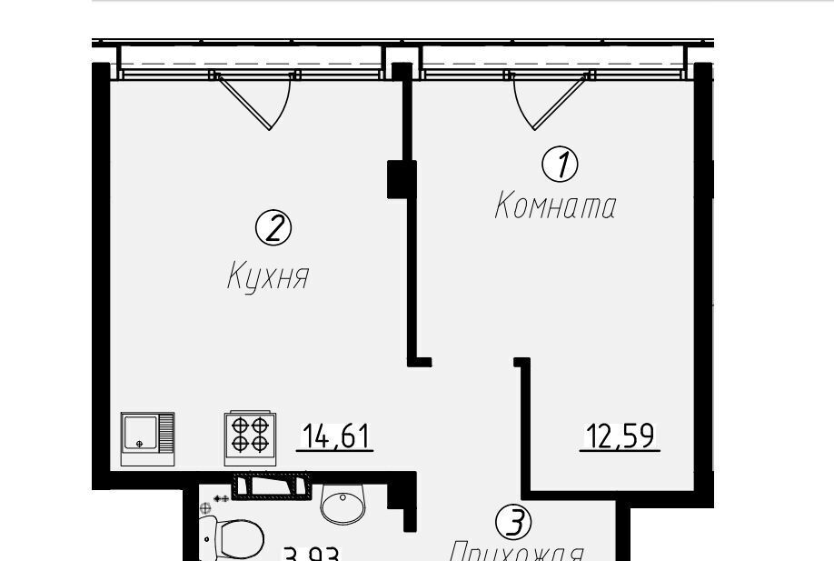 квартира р-н Сургутский пгт Барсово фото 1