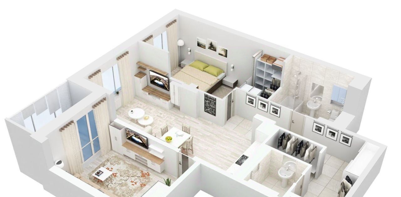 квартира г Хабаровск р-н Индустриальный ул Солженицына 4а фото 8