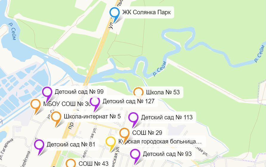 квартира г Курск р-н Сеймский ул Энгельса блок-секция Д-И фото 11