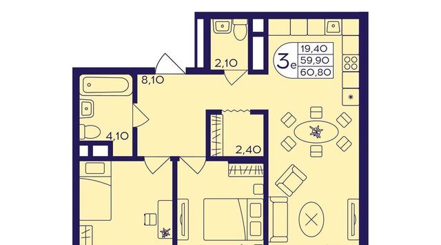 мкр Железнодорожный Центр-2 к 408, Новокосино фото