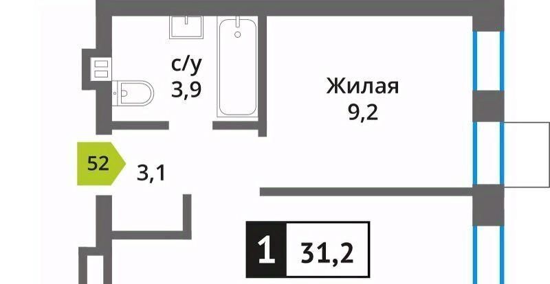 квартира г Красногорск мкр Опалиха Никольский Квартал Отрада жилой комплекс, Аникеевка фото 1
