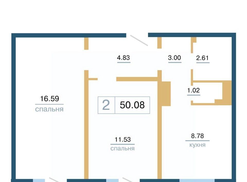 квартира г Красноярск р-н Советский ул Светлова 42 фото 1