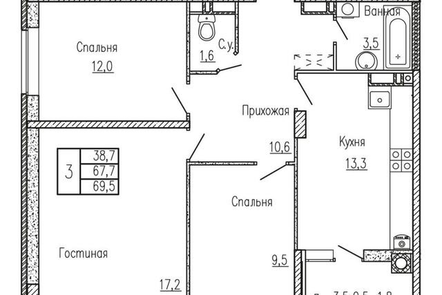 квартира городской округ Ростов-на-Дону фото