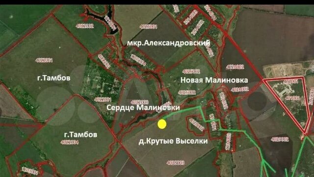 земля с Малиновка Тамбовский муниципальный округ, Горелое фото