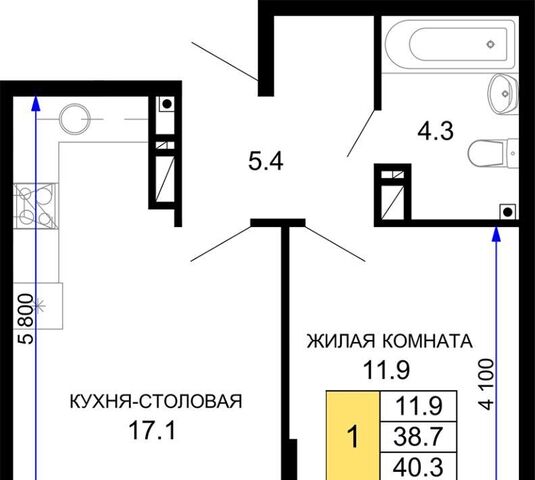 р-н Прикубанский ЖК «Дыхание» фото